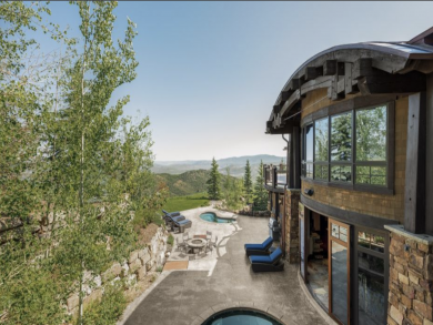 Private indoor Pool at this 6 Bedroom Deer Valley Rental.